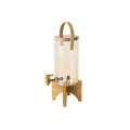 Glass Cold Water Pitcher with Faucet Large Capacity L413
