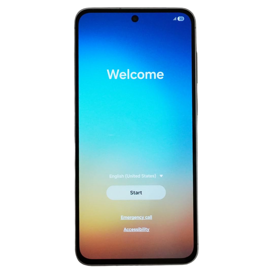 5G Smartphone 256GB 8GB Dual SIM 6.7" 120Hz AMOLED Water Resistant Android 15 Unlocked Graphite F20190
