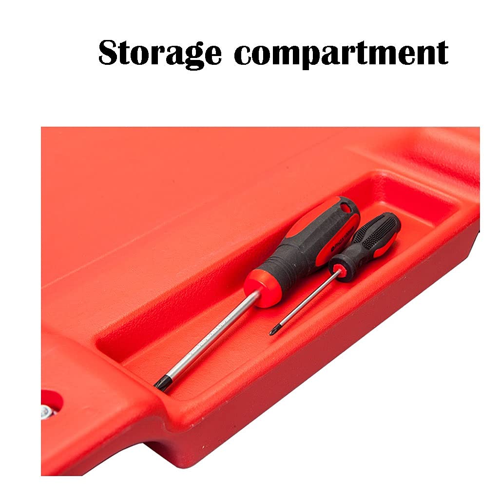 40inch Plastic Mechanic Creeper with Padded Headrest and 6 Casters I105