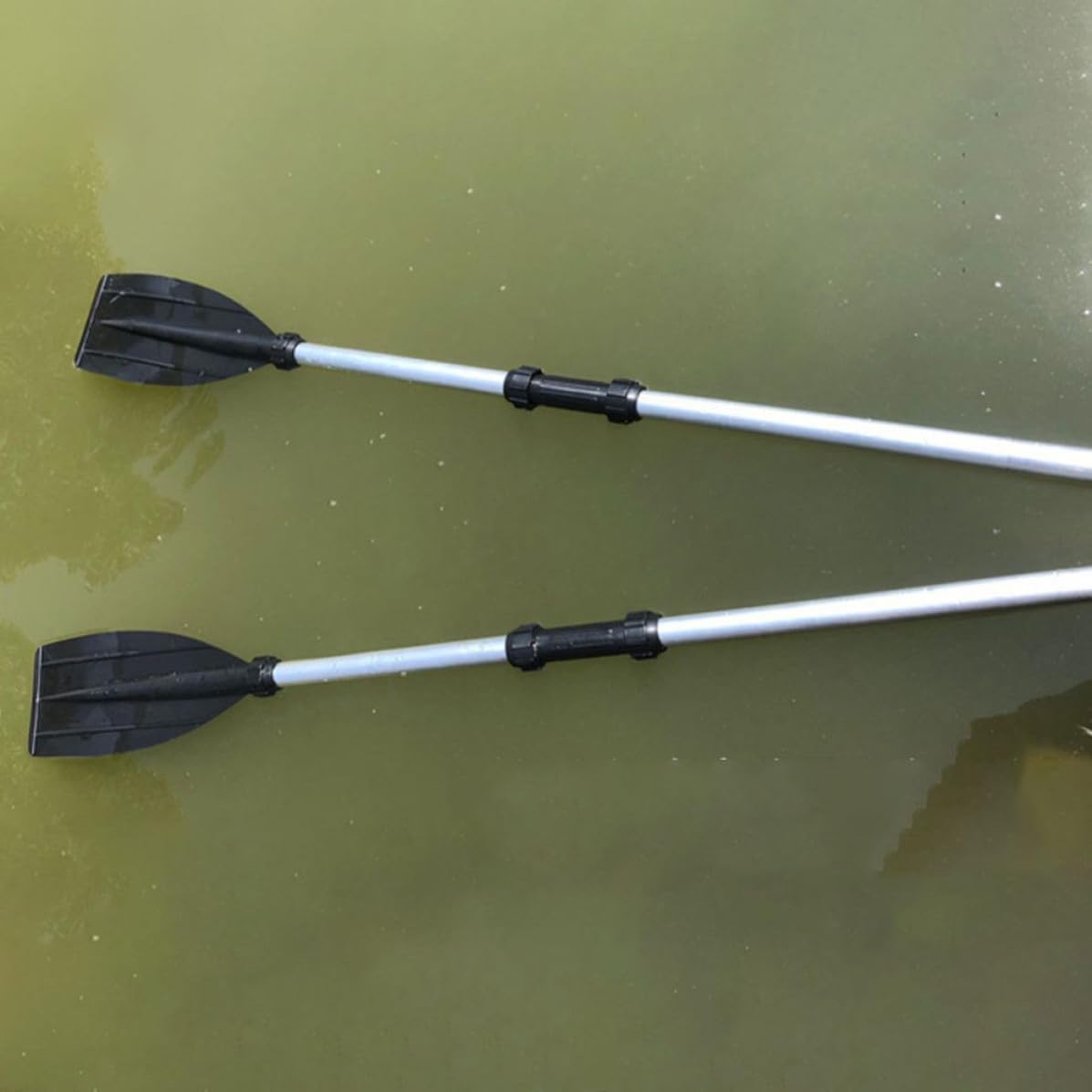 2pcs Telescopic Aluminum Alloy Adjustable Kayak Paddles D94073