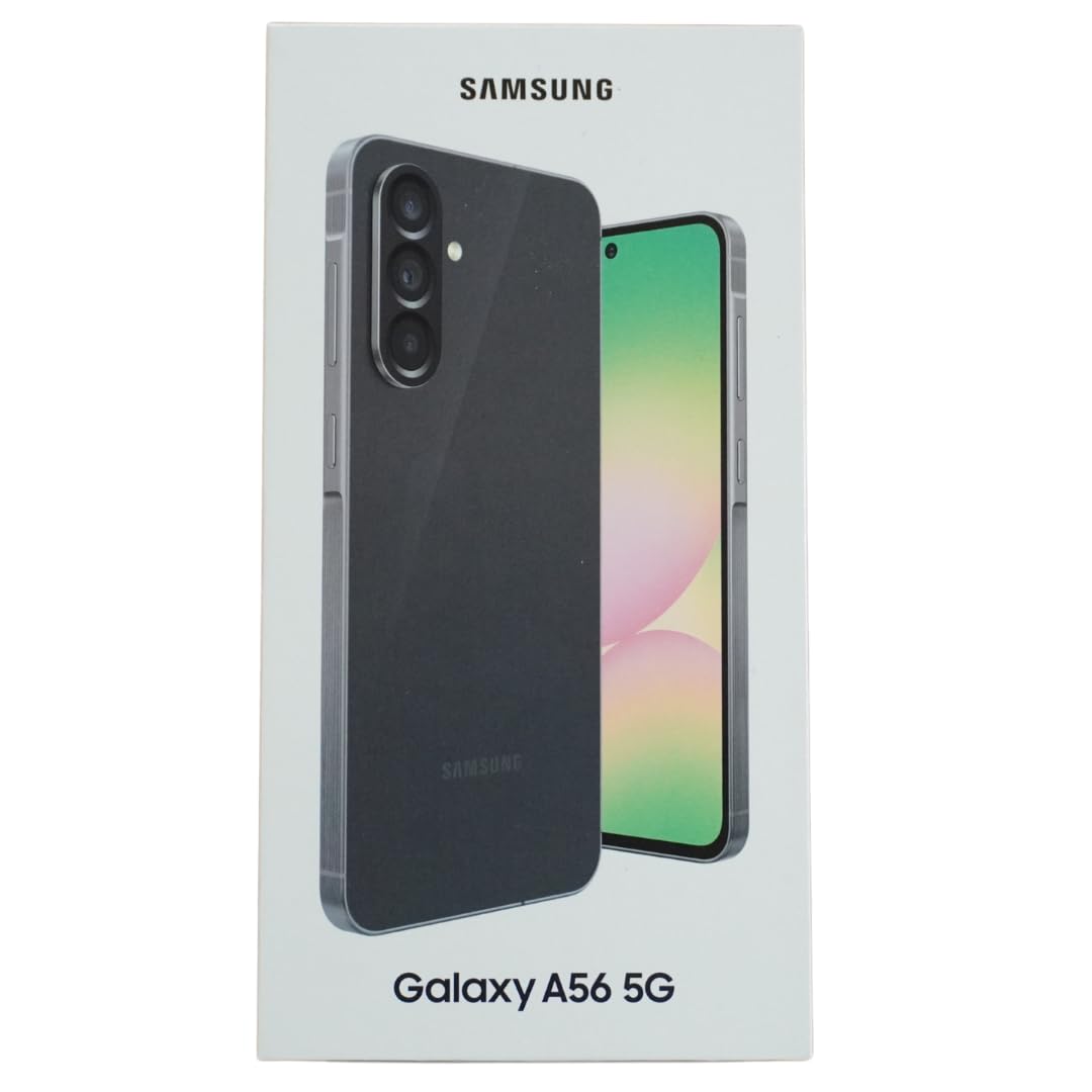 5G Smartphone 256GB 8GB Dual SIM 6.7" 120Hz AMOLED Water Resistant Android 15 Unlocked Graphite F20190