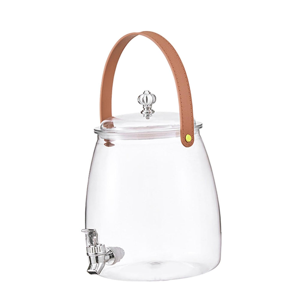 5L Beverage Dispenser Juice Jug with Spigot and Filtering Cold Water Pitcher F11173