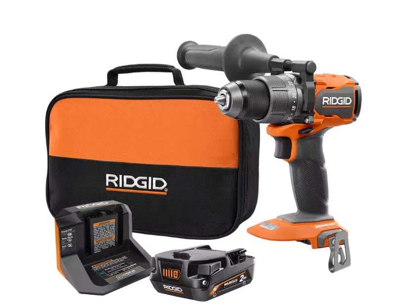 18V Brushless Cordless 1/2 in. Drill/Driver Kit with 2.0 Ah Battery and Charger Q121
