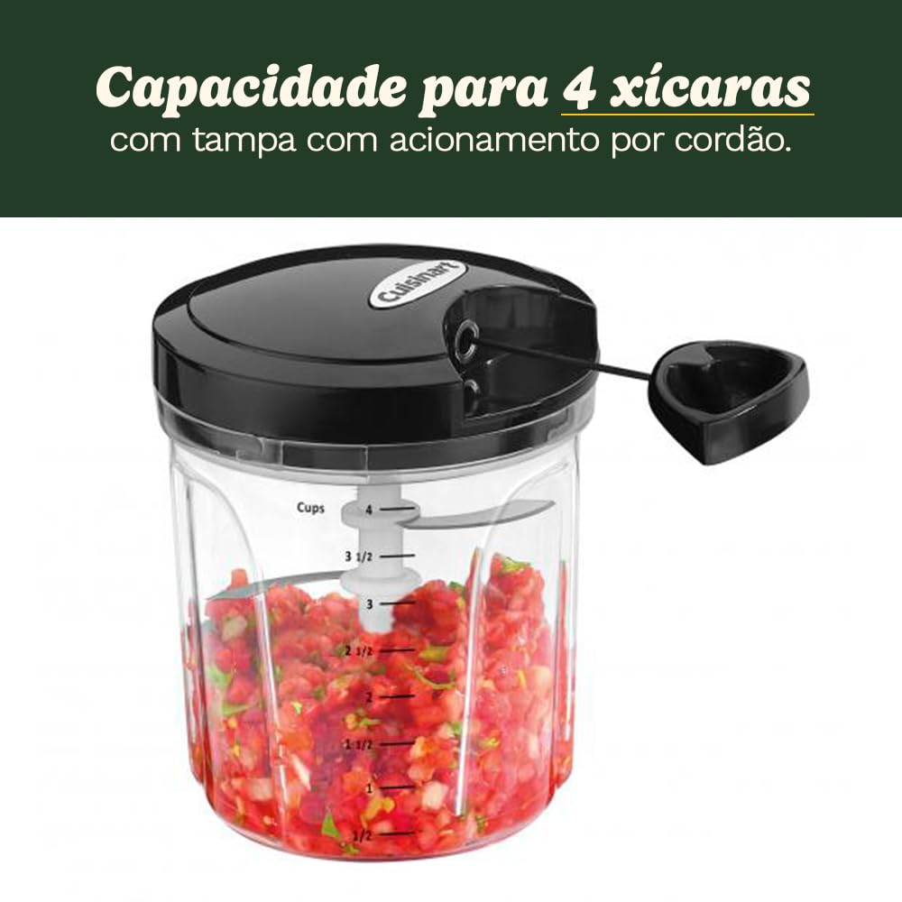 Manual Food Processor, 4 Cup V515