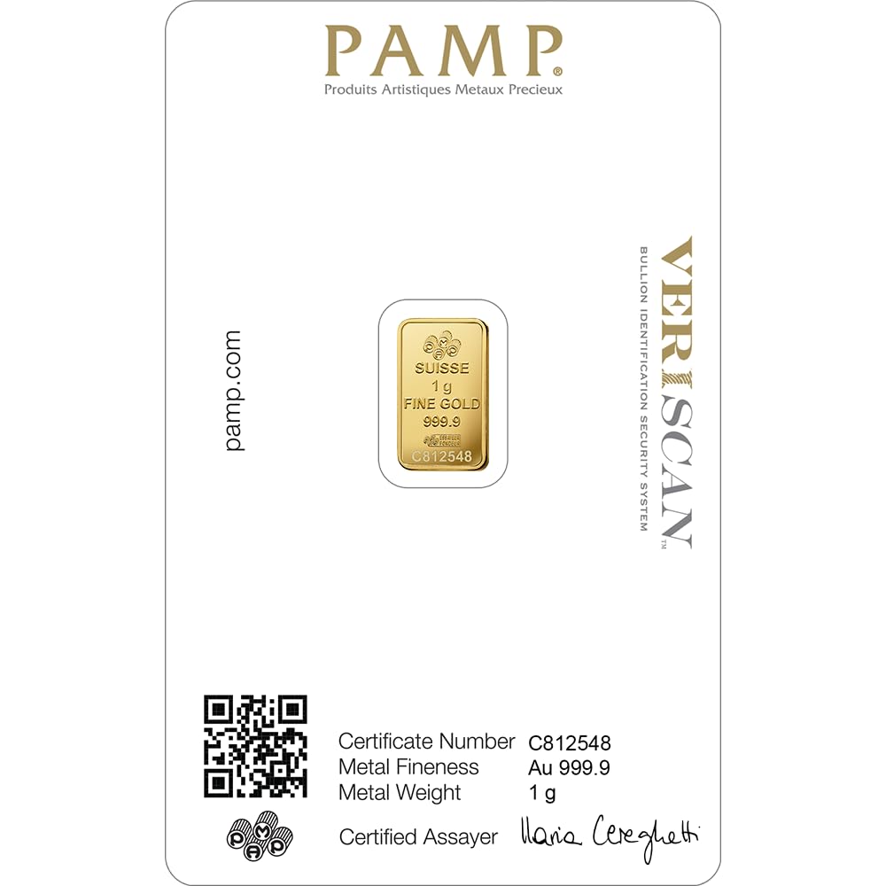 1 gram Gold Minted Bar M317