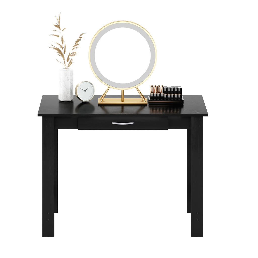 Black Writing Desk with Drawer C376067