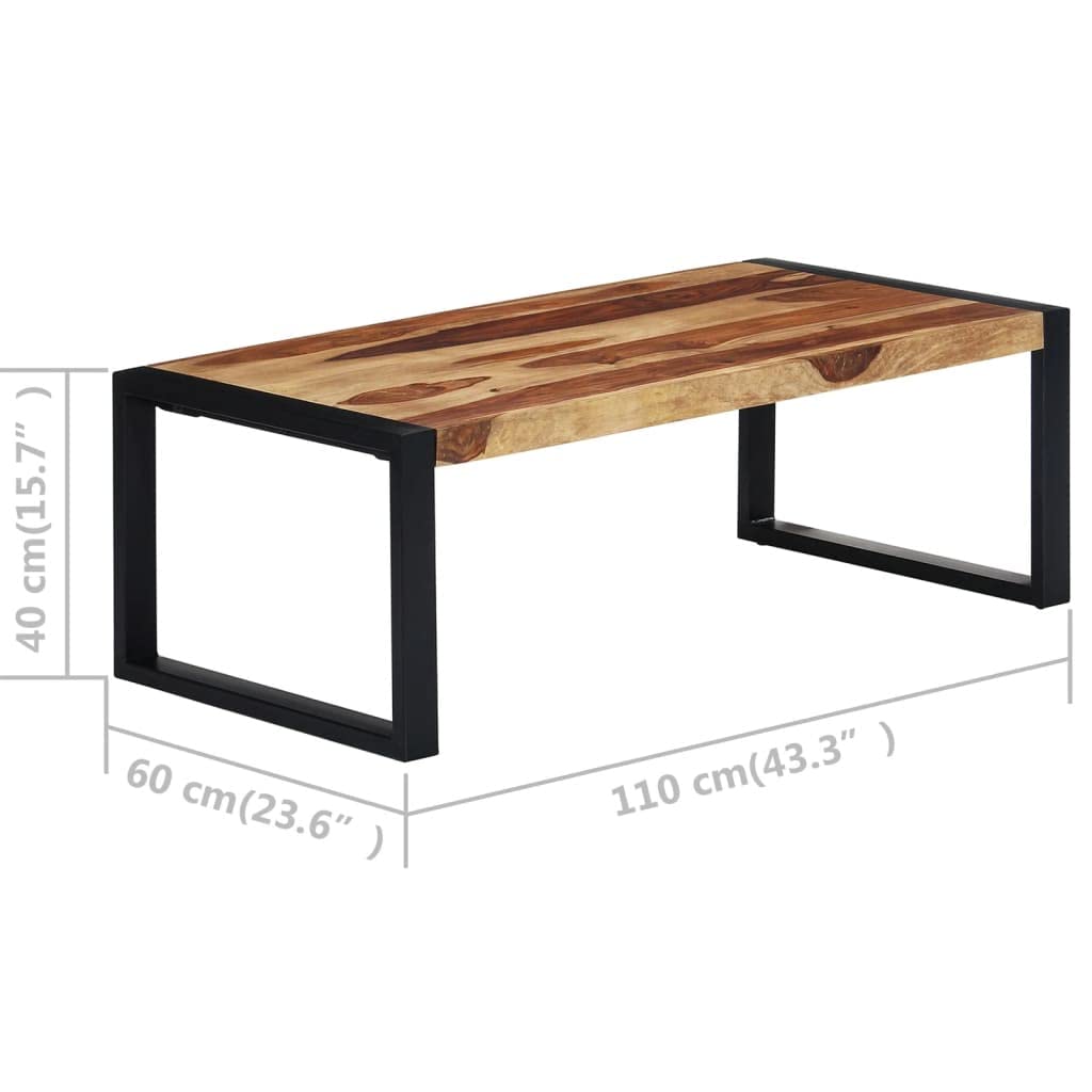Solid Sheesham Wood Coffee Table G34825