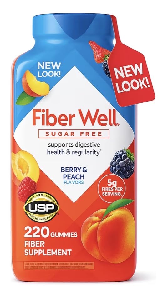 Sugar Free Fiber Gummies with Prebiotic 220 Count M15361