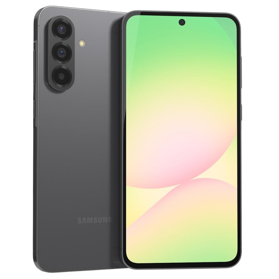 5G Smartphone 256GB 8GB Dual SIM 6.7" 120Hz AMOLED Water Resistant Android 15 Unlocked Graphite F20190