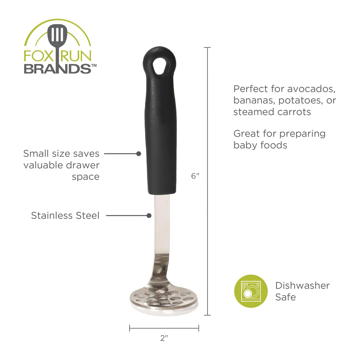 Stainless Steel Mini Masher G5992