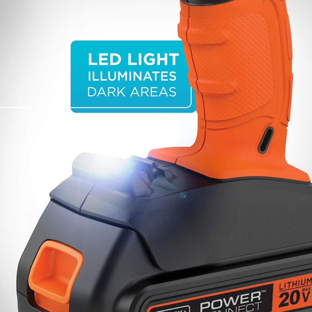 20V MAX Cordless Drill Kit with Battery and Charger X680
