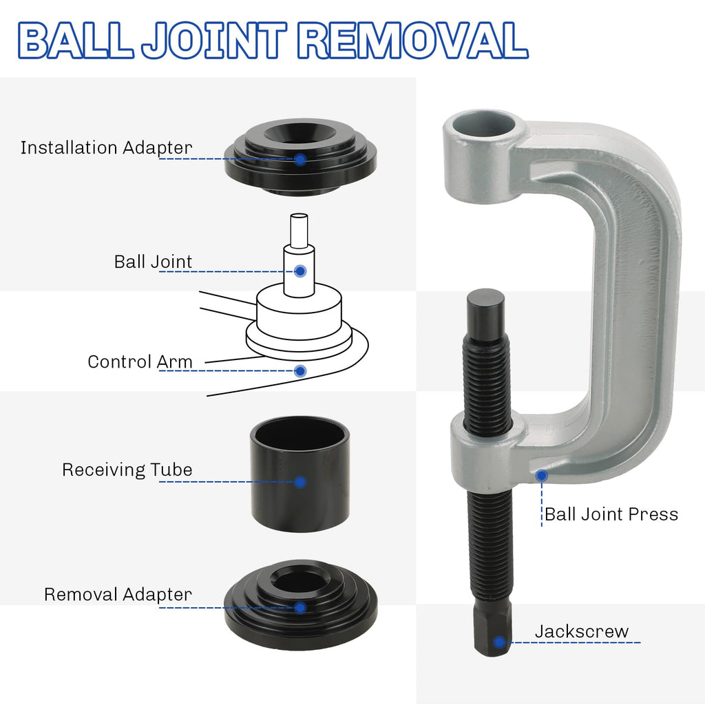 Ball Joint Press and U Joint Removal Tool Kit C1850
