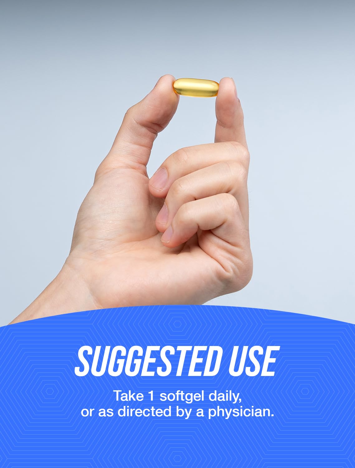 Fish Oil 1000mg + CoQ10 100mg Softgels Bundle B424