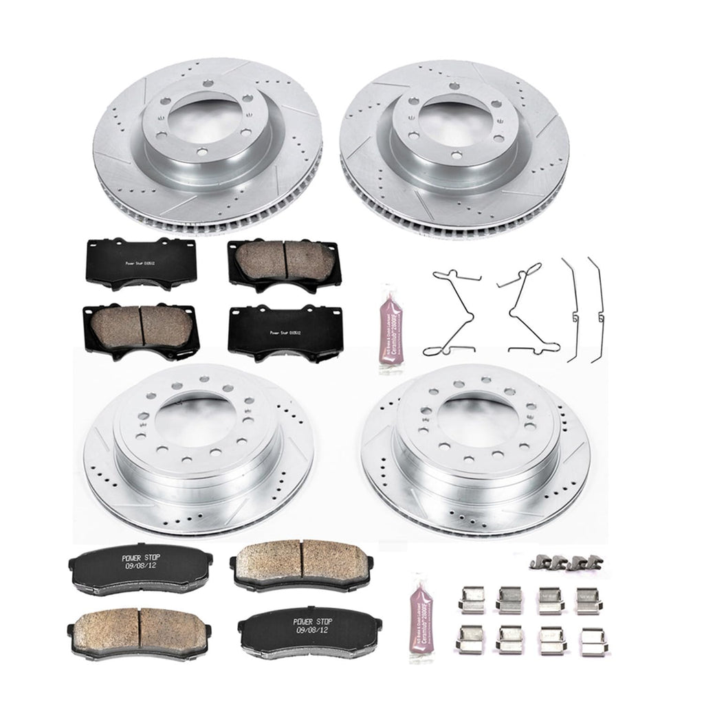 Brake Pad & Rotor Kit Front & Rear L119