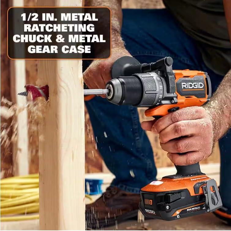 18V Brushless Cordless 1/2 in. Drill/Driver Kit with 2.0 Ah Battery and Charger Q121