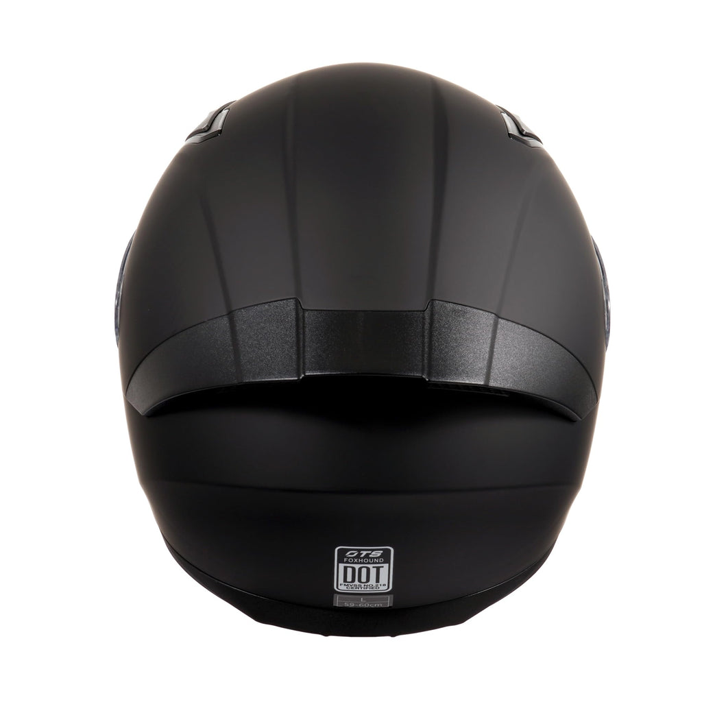 DOT Full Face Motorcycle Helmet Matte Black H4208
