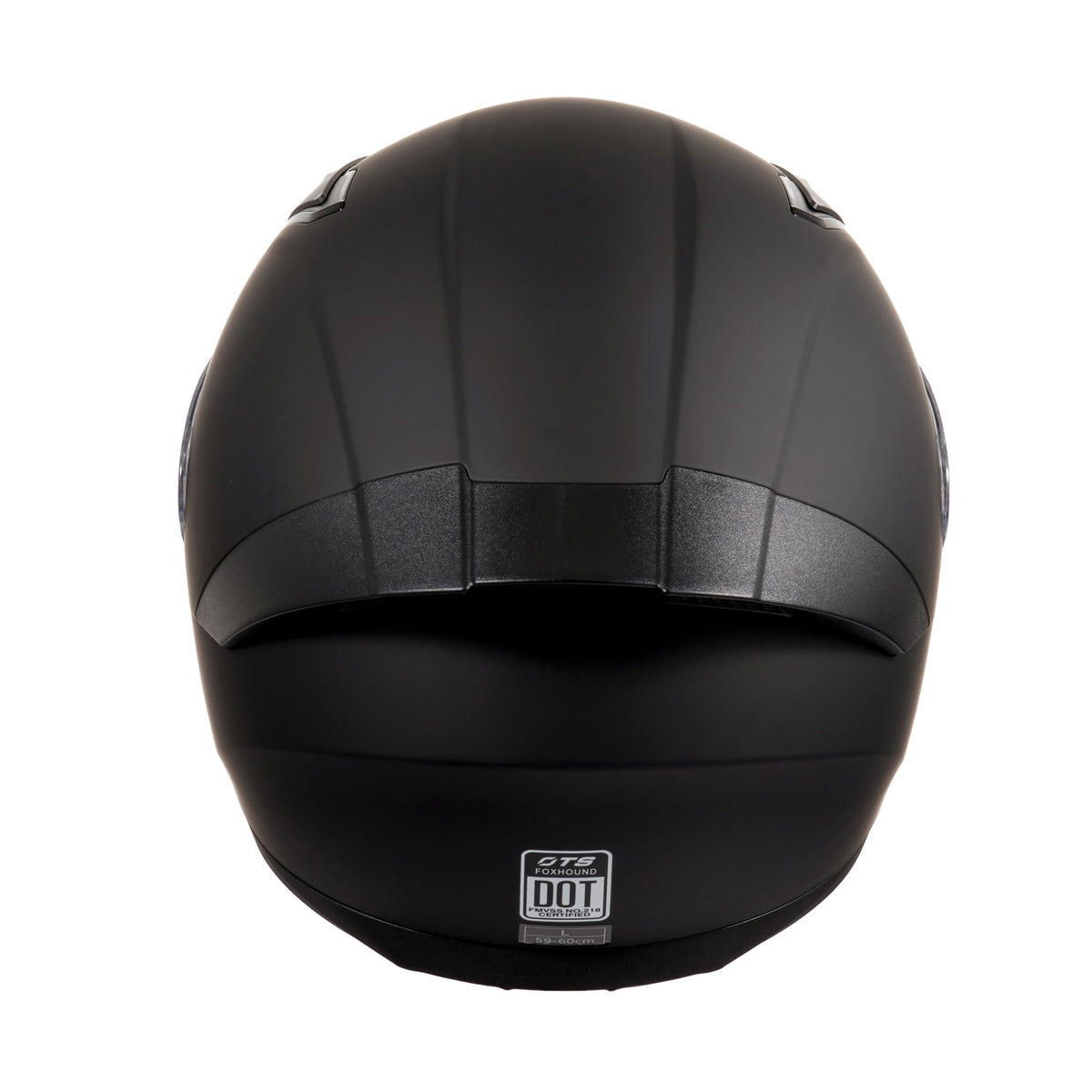 DOT Full Face Motorcycle Helmet Matte Black H4208