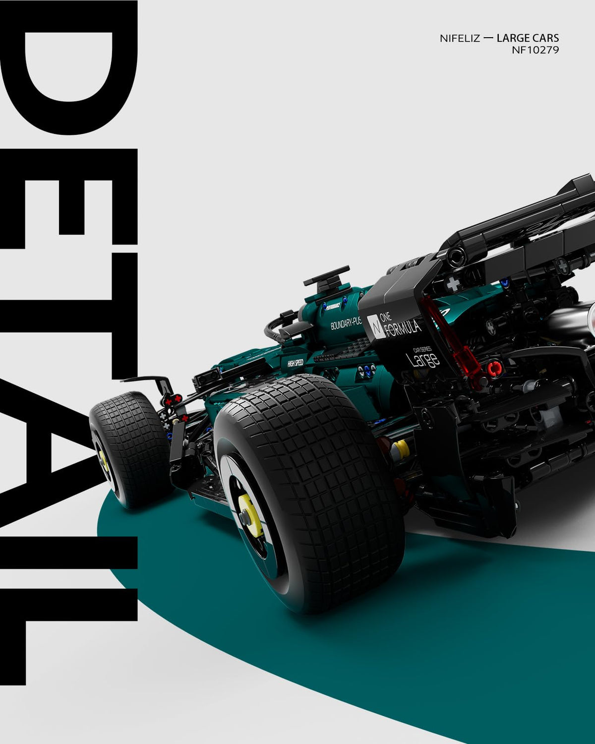 Formula 1 Racing Car Building Set K829963