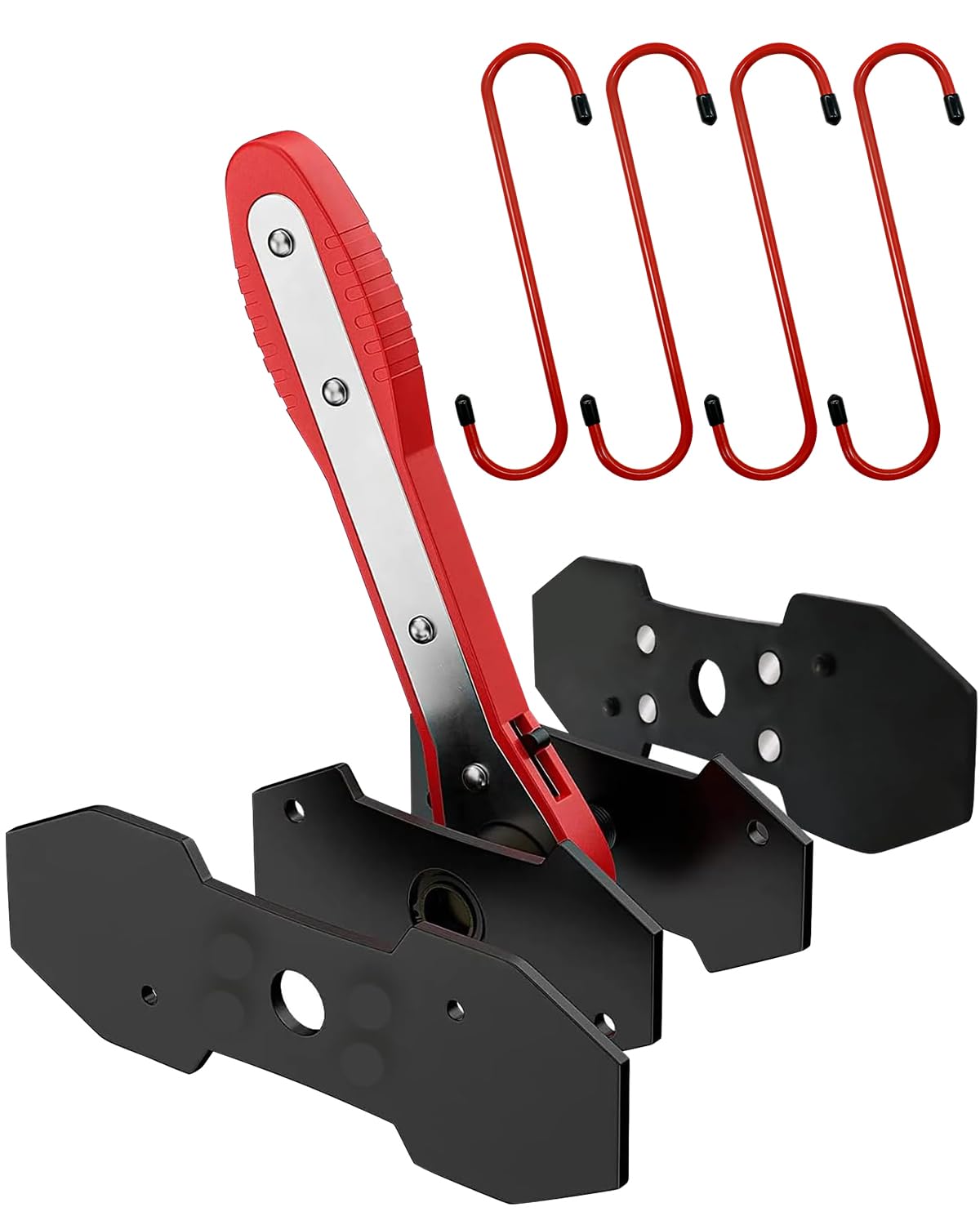 Brake Caliper Compression Tool with 2PCS Large Plates and 4 Hanger Hooks R288