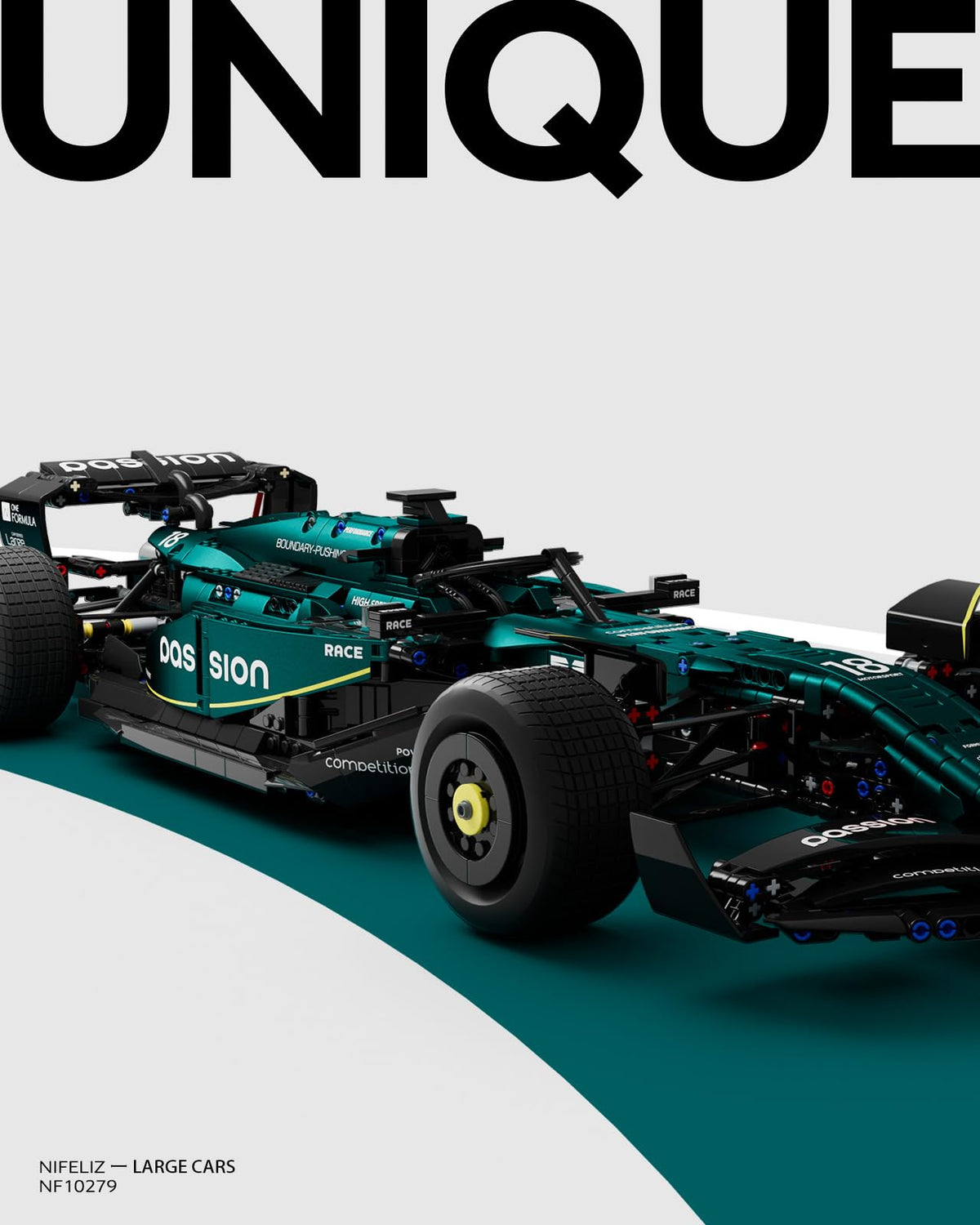 Formula 1 Racing Car Building Set K829963