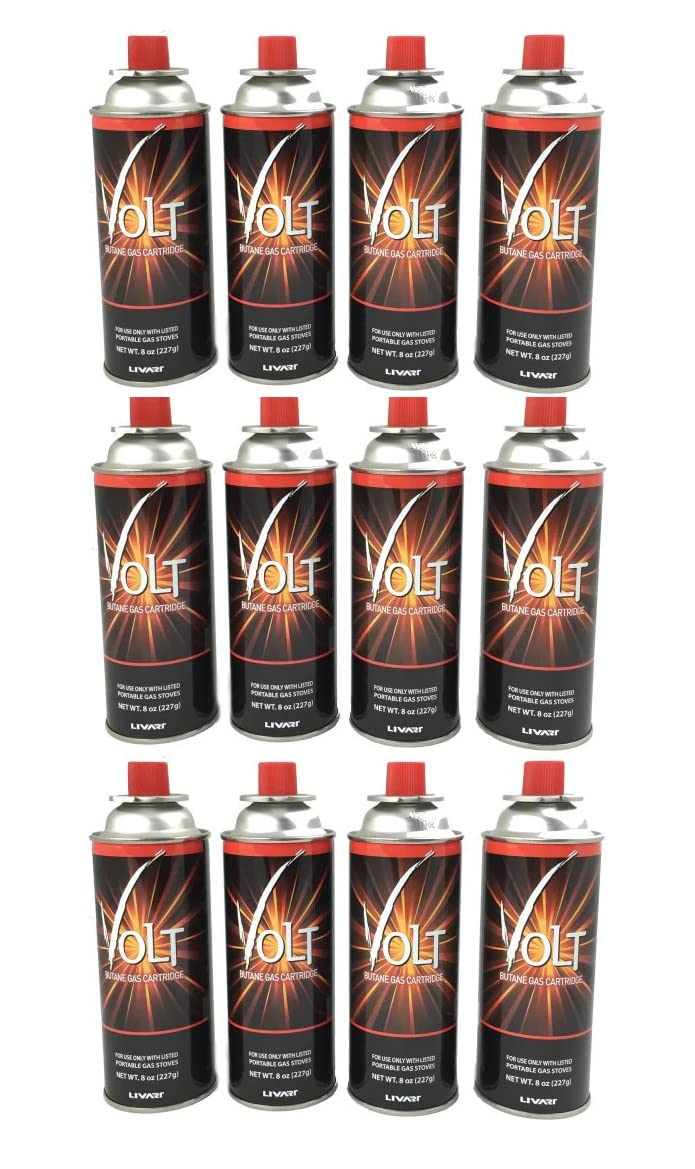 Butane Stove Fuel Canister 12 Pack O9872