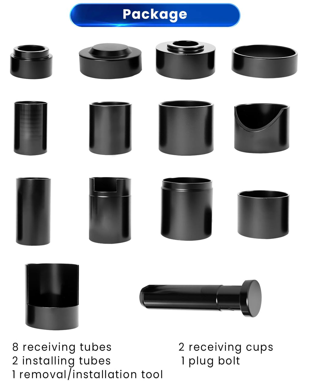 14pcs Ball Joint Service Adapter Set G850010