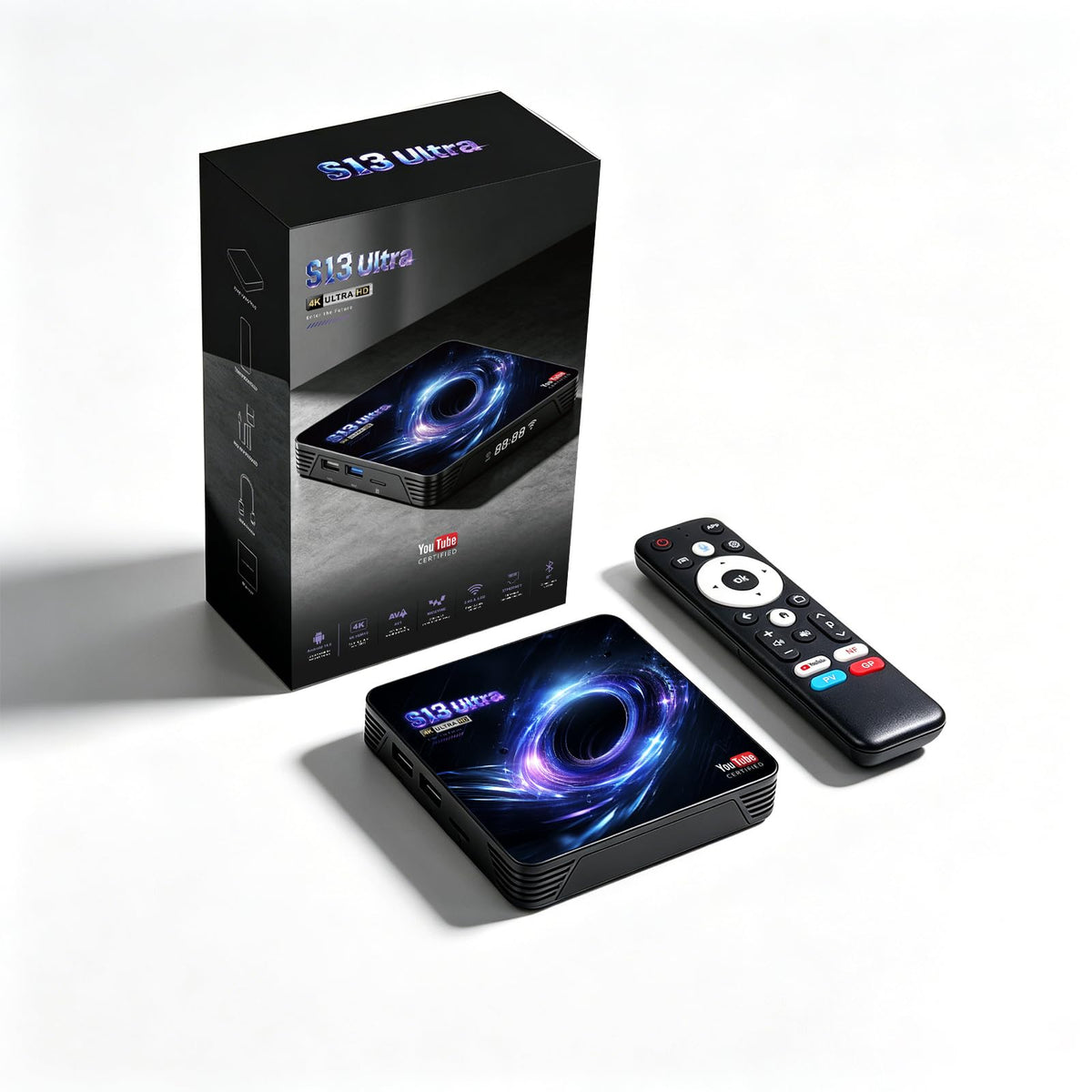 Android TV Box 4K Streaming Device W40284