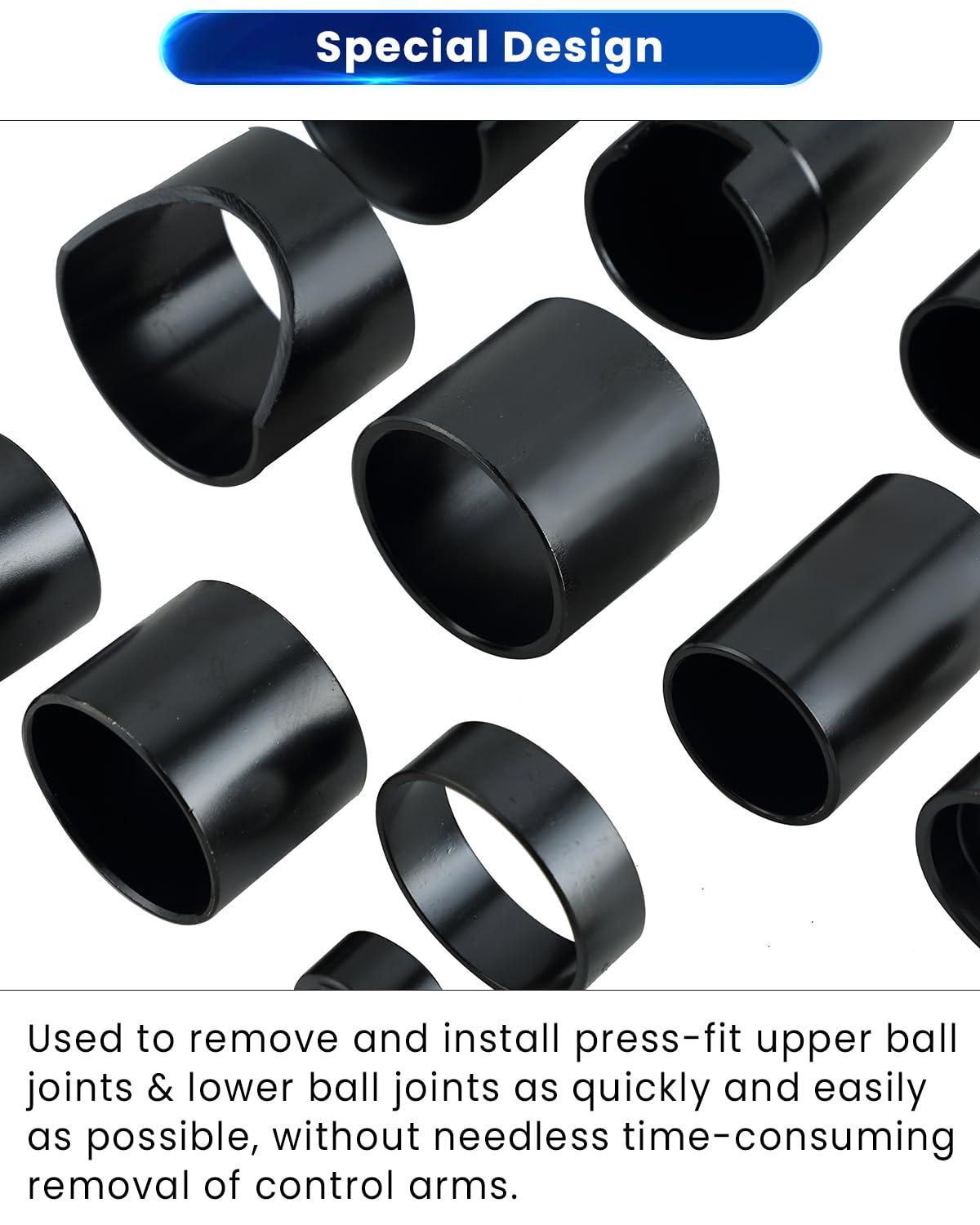 14pcs Ball Joint Service Adapter Set G850010