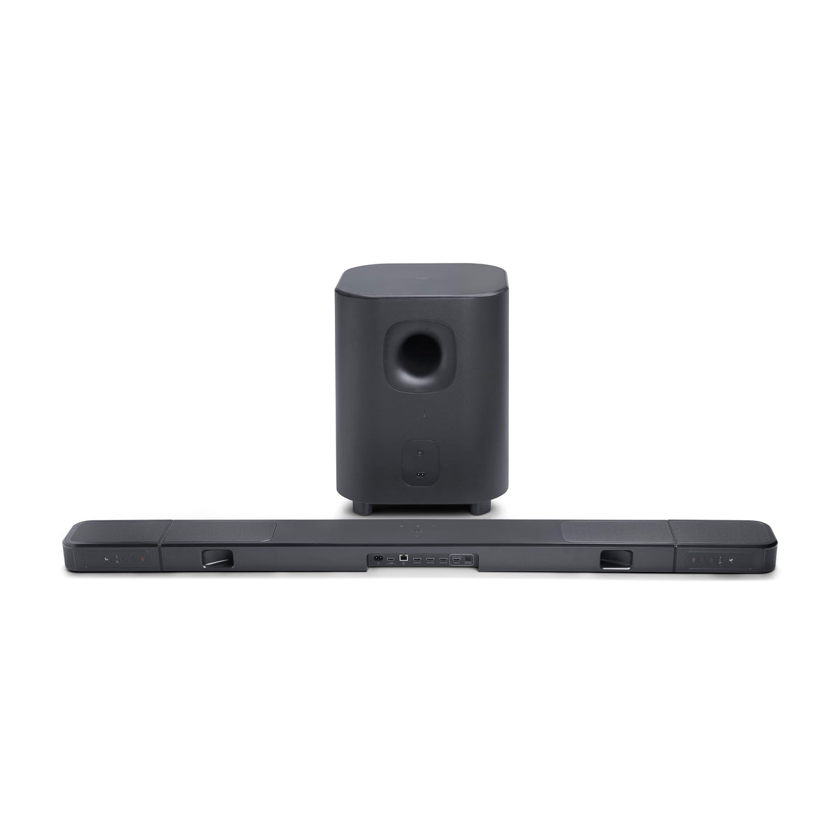 Black Dolby Atmos Soundbar with Detachable Speakers P255