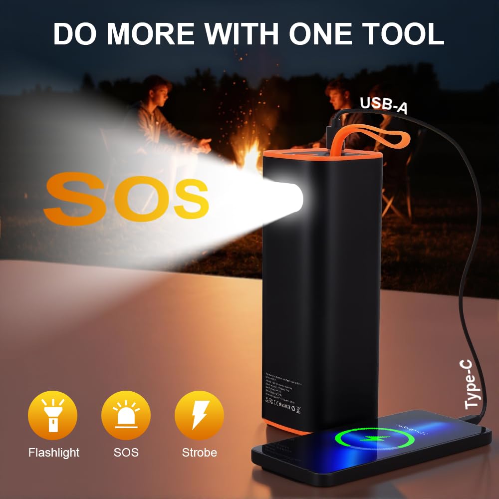 150PSI Cordless Portable Air Compressor with Digital Pressure Gauge N37150