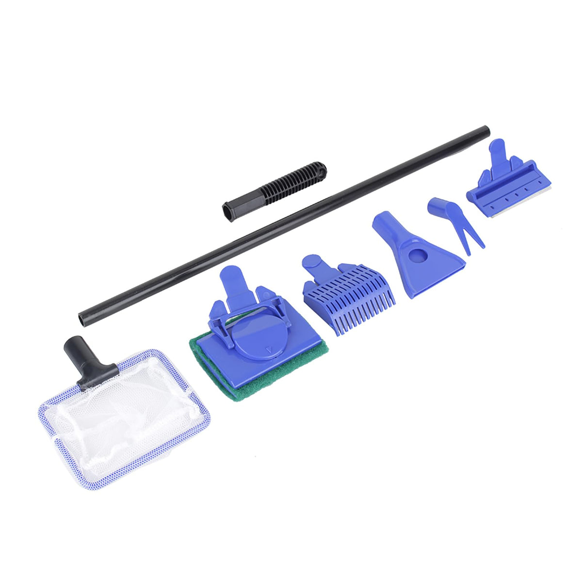 5 in 1 ABS Plastic Aquarium Cleaning Brush Kit M904428