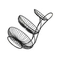 3-Tier Iron Basket K32428