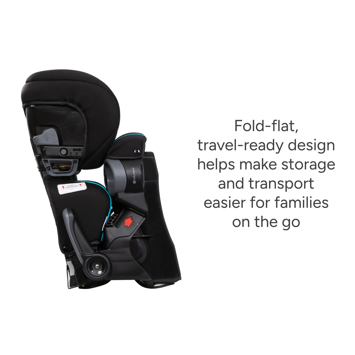 2-in-1 Folding Belt-Positioning Booster Seat B291868