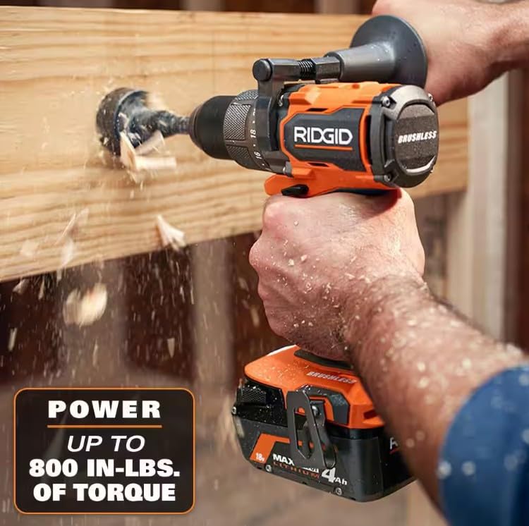 18V Brushless Cordless 1/2 in. Drill/Driver Kit with 2.0 Ah Battery and Charger Q121
