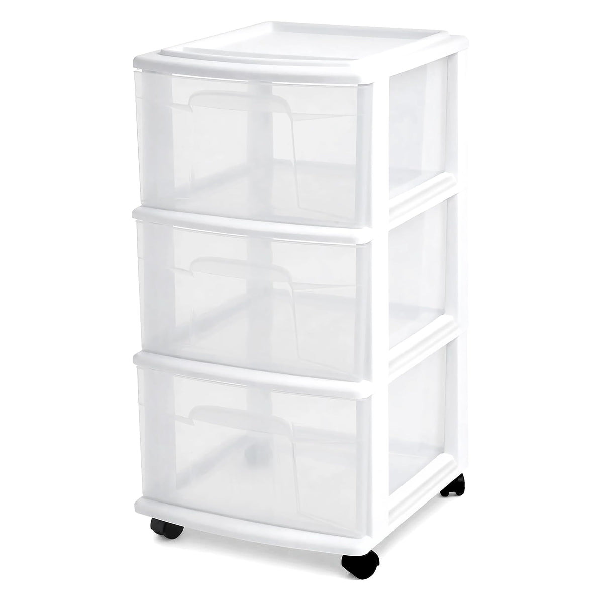 3-Tier Storage Cart with Removable Wheels F61476