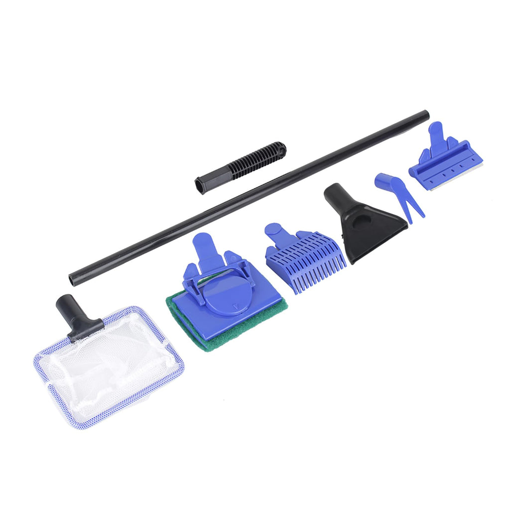 5 in 1 ABS Plastic Aquarium Cleaning Brush Kit M904428