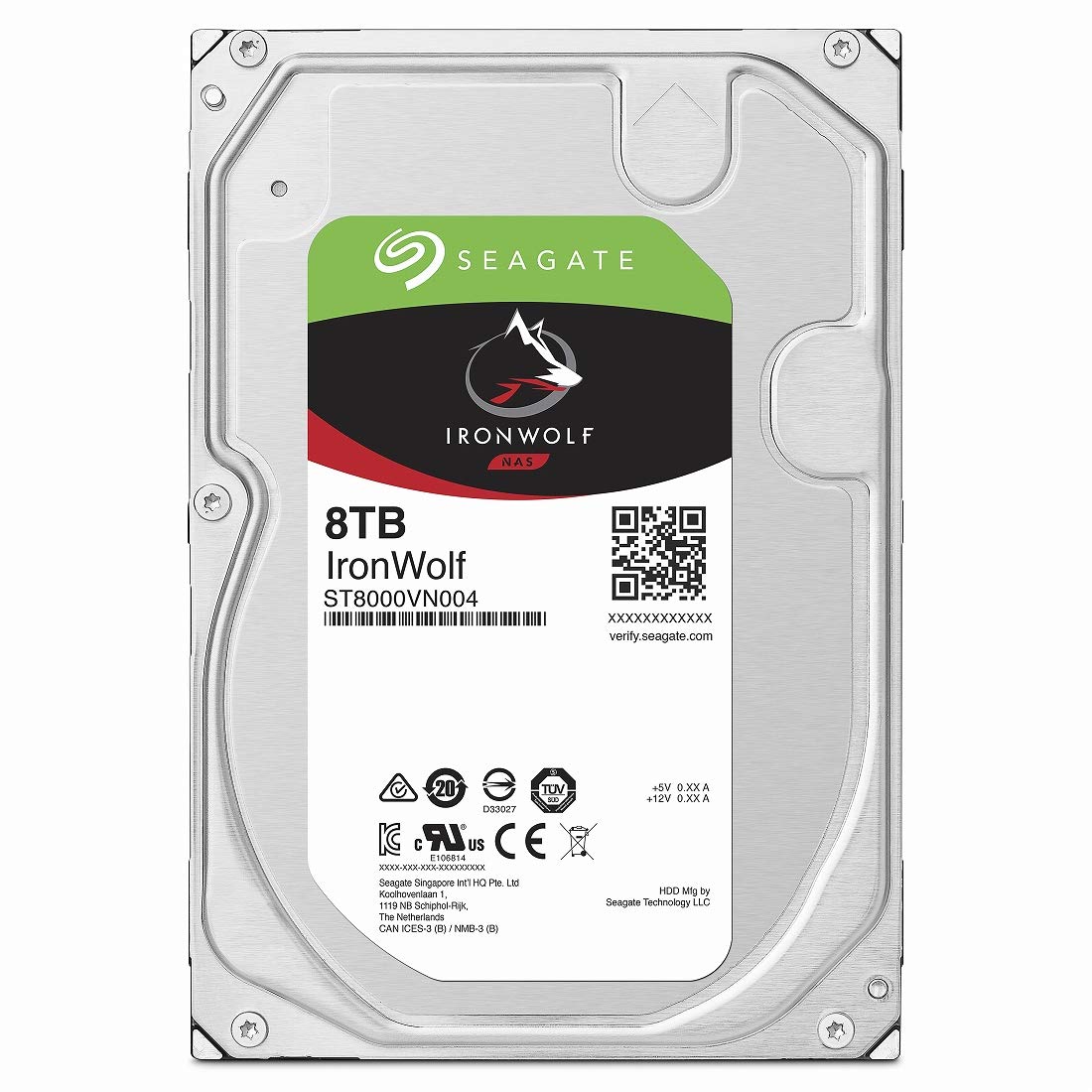 8TB NAS Internal Hard Drive HDD 3.5 Inch SATA 7200 RPM N7404