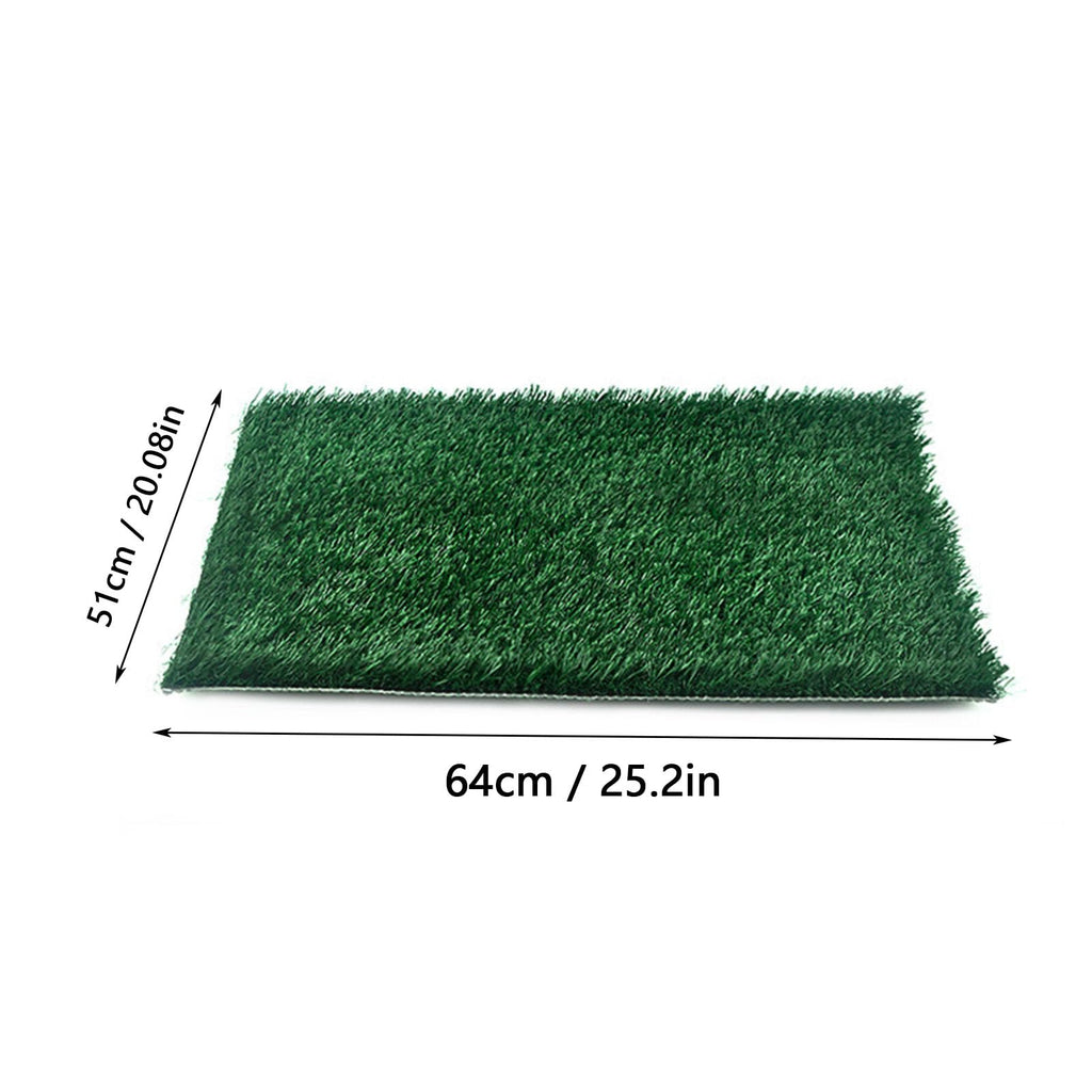 Dog Grass Pad with Tray, 25 x 20 inch F616380