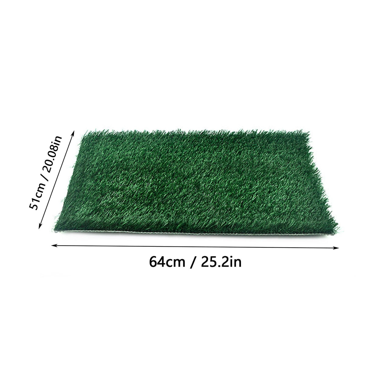 Dog Grass Pad with Tray, 25 x 20 inch F616380