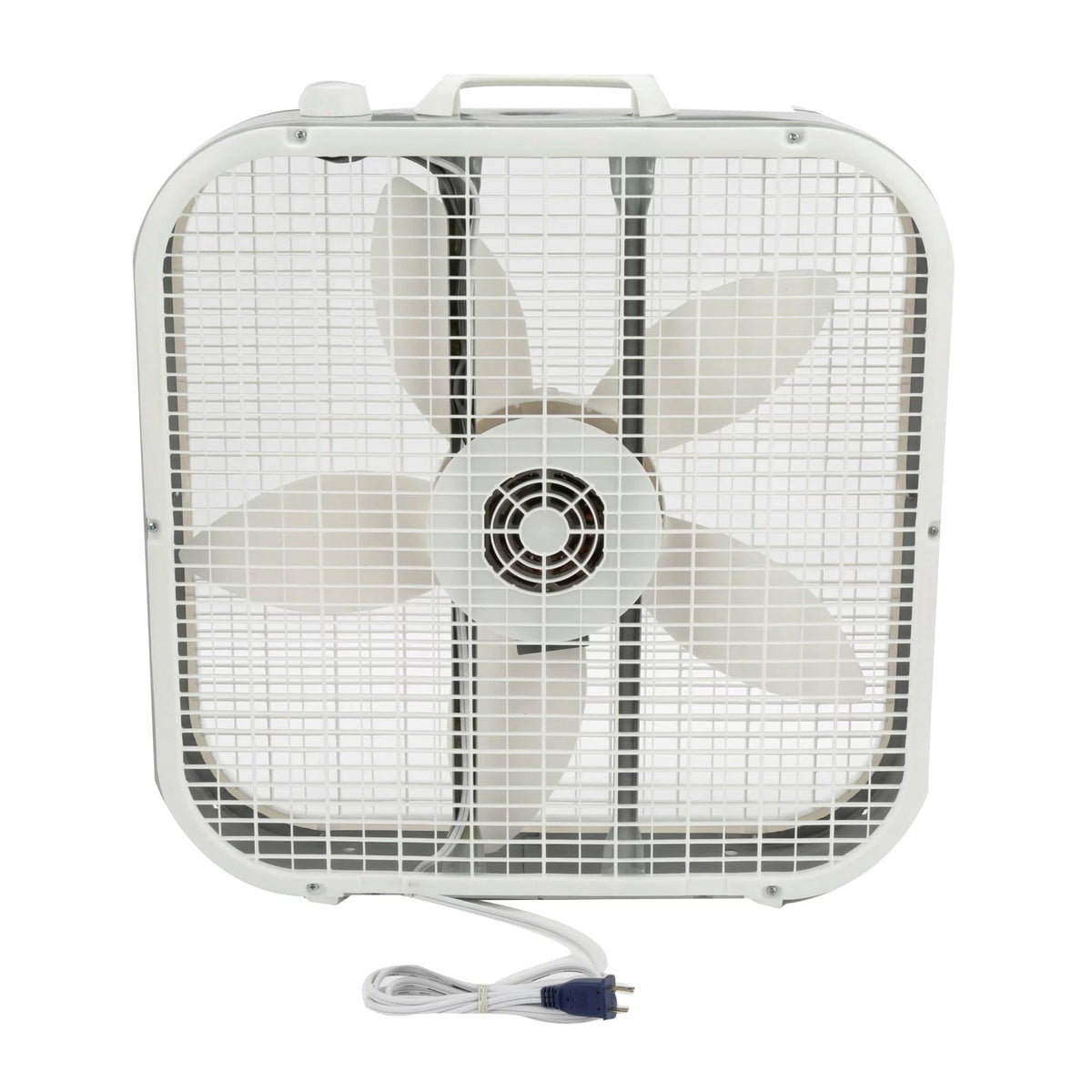 20 Inch White Box Fan V855863