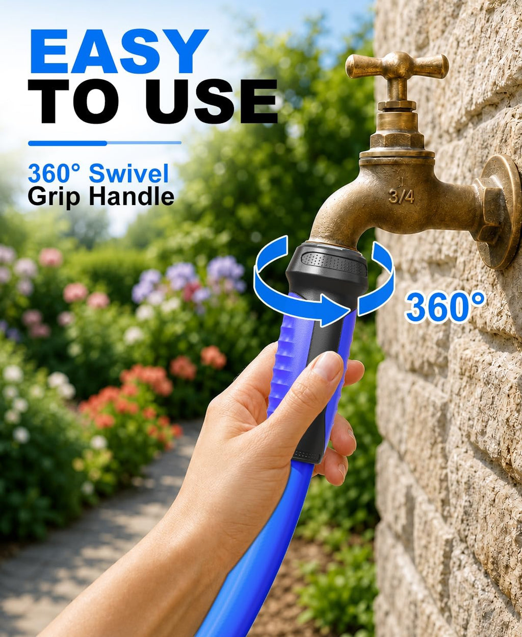 Garden Water Hose 100 ft x 5/8" M96745