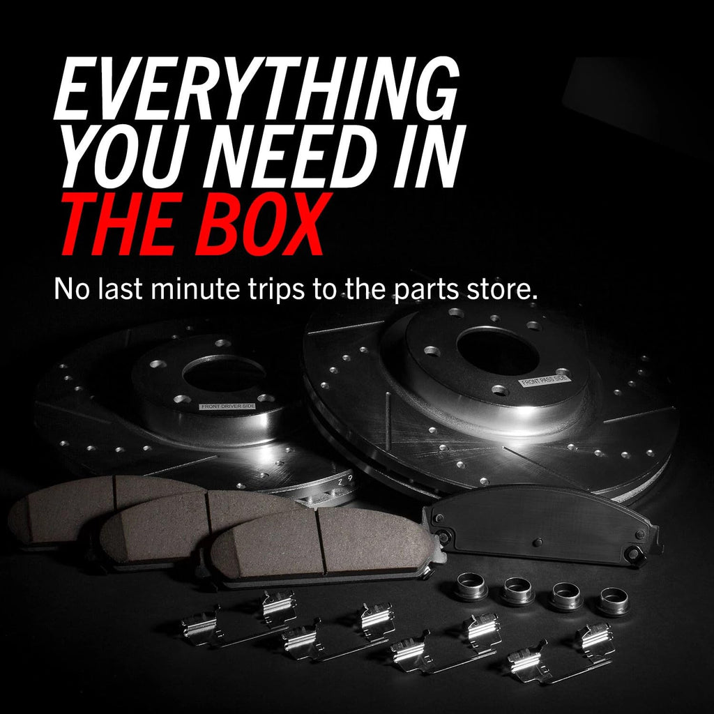 Brake Pad & Rotor Kit Front & Rear L119