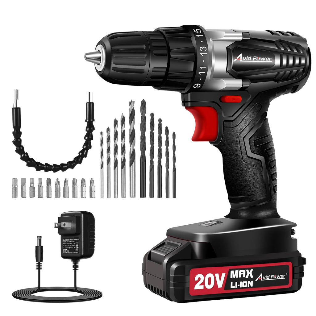 20V Cordless Electric Drill Set V501
