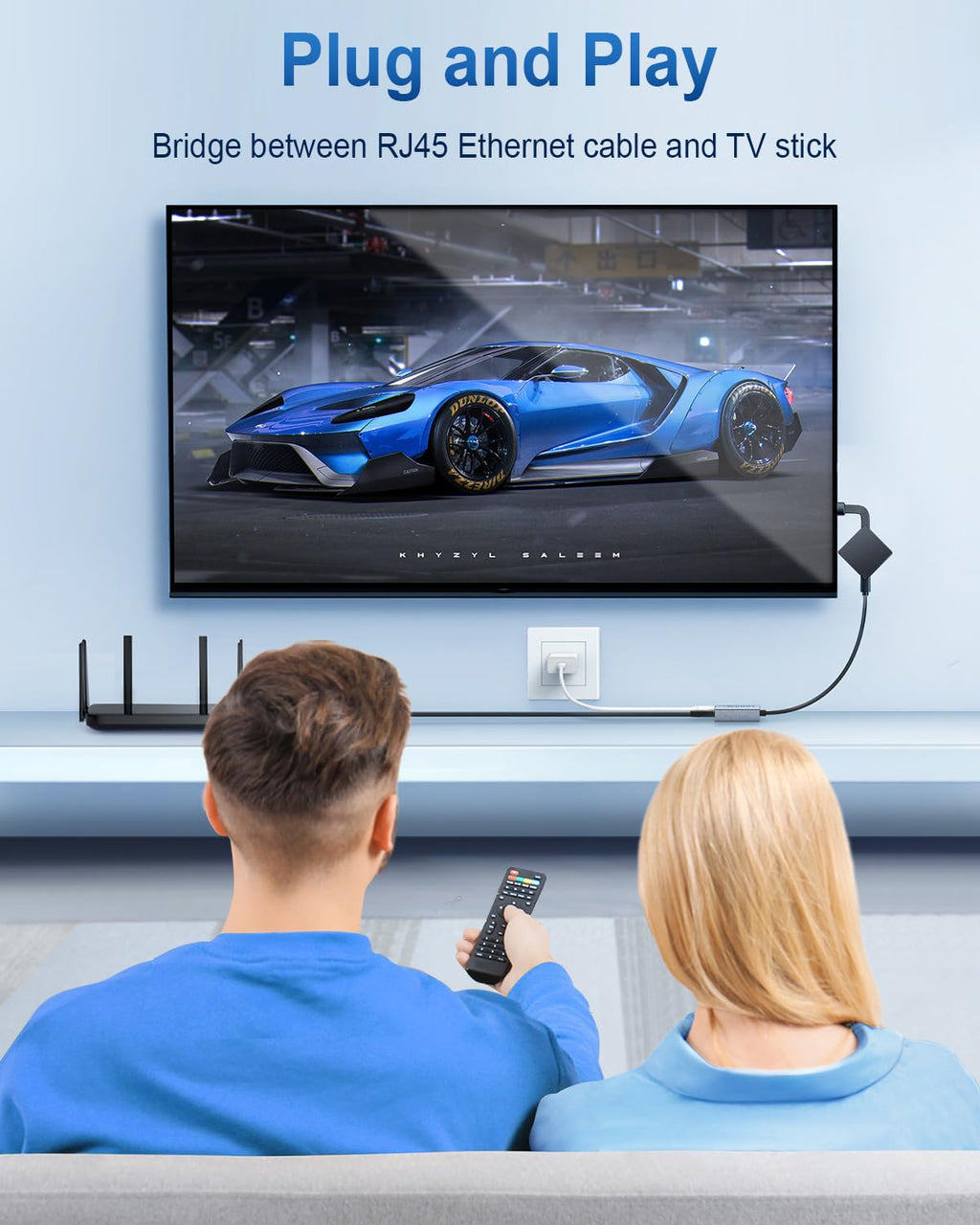 1000 Mbps Micro USB to RJ45 Ethernet Adapter X511