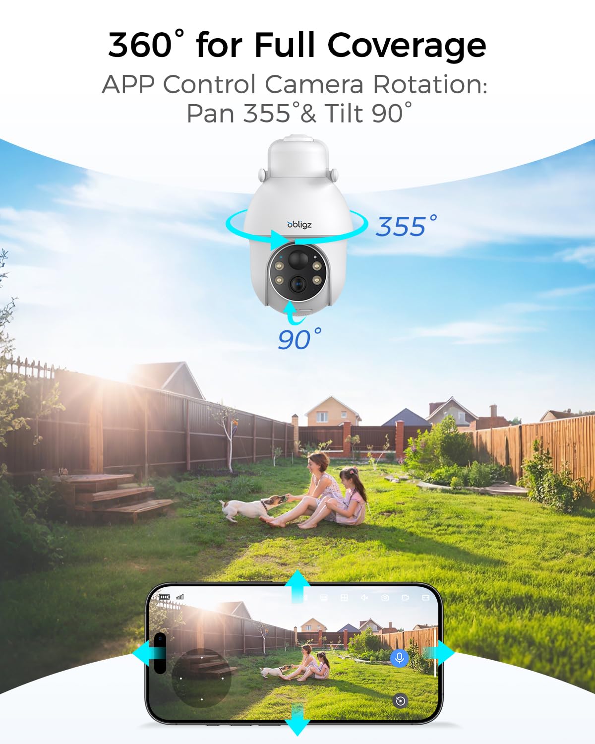 4MP Home Security Cameras with 64GB Local Storage K548
