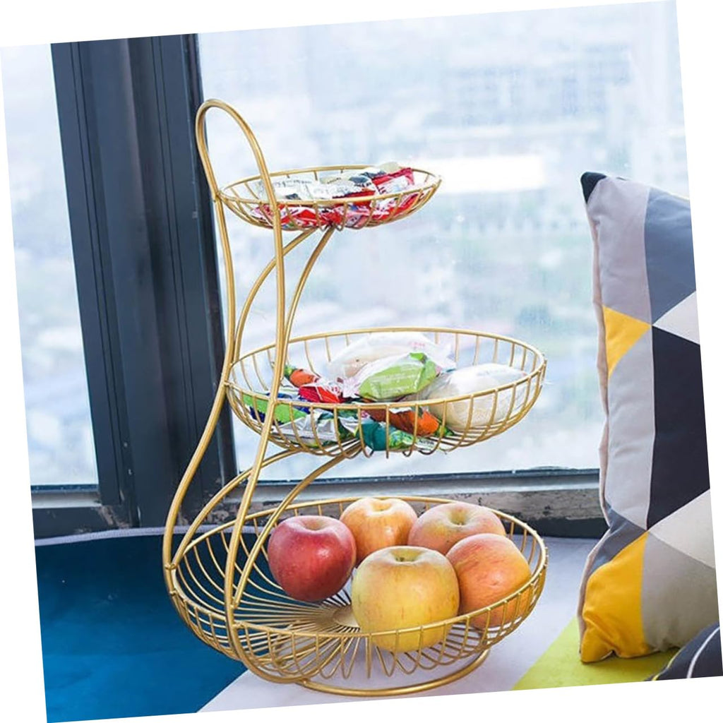 3-Tier Iron Basket K32428