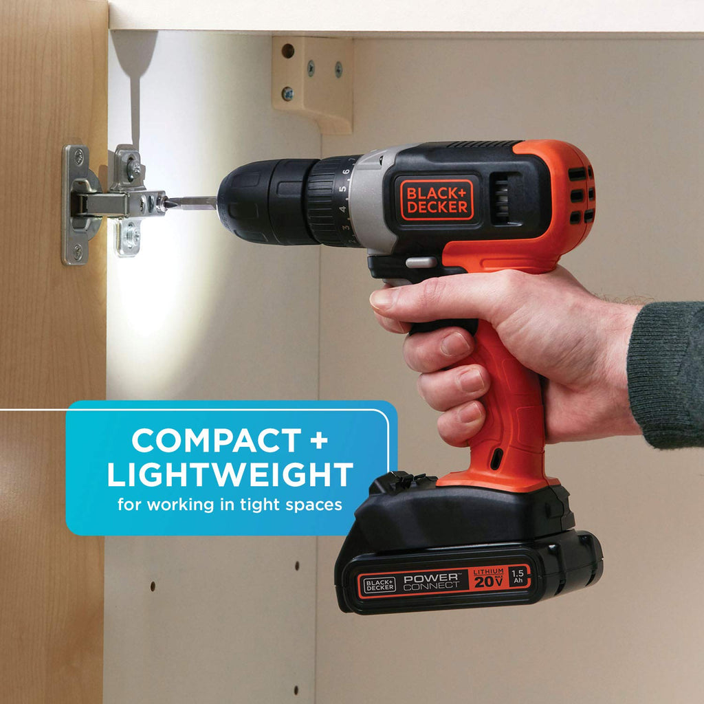 20V MAX Cordless Drill Kit with Battery and Charger X680