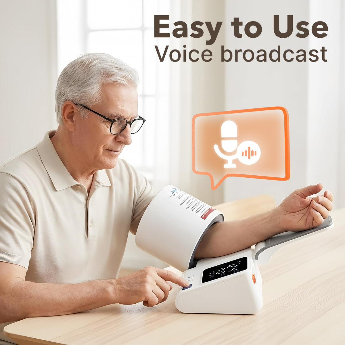 Upper Arm Blood Pressure Monitor One-Touch 2 Users Z788