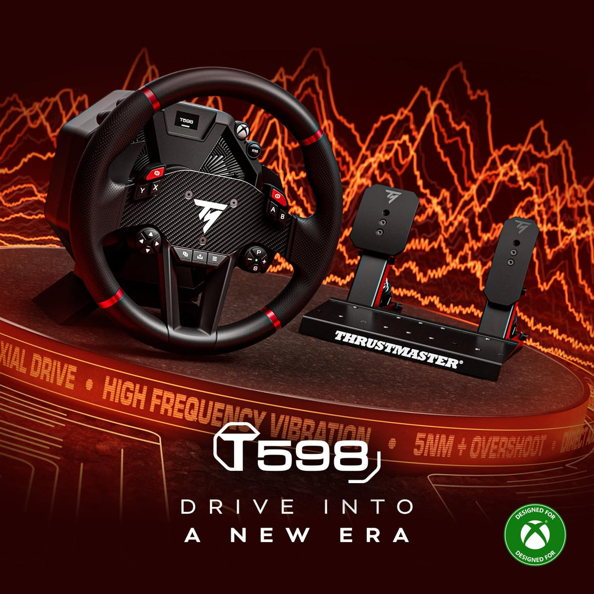 Racing Wheel with Pedals Set N480681