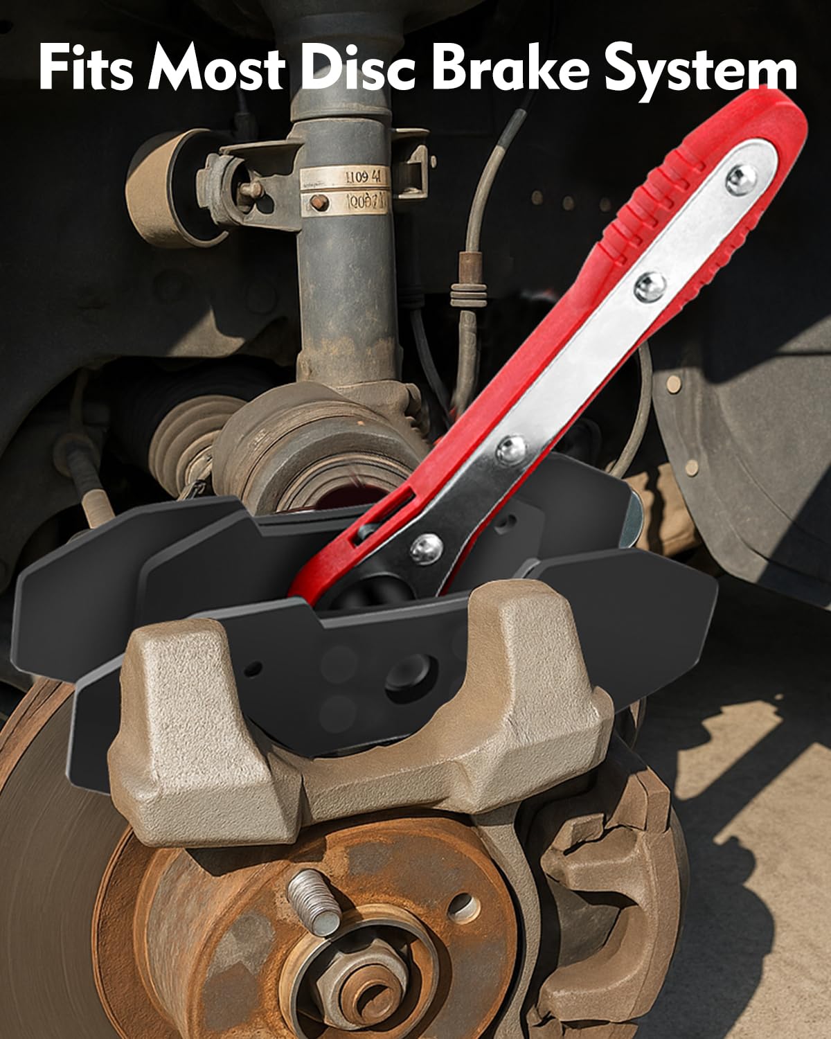 Brake Caliper Compression Tool with 2PCS Large Plates and 4 Hanger Hooks R288